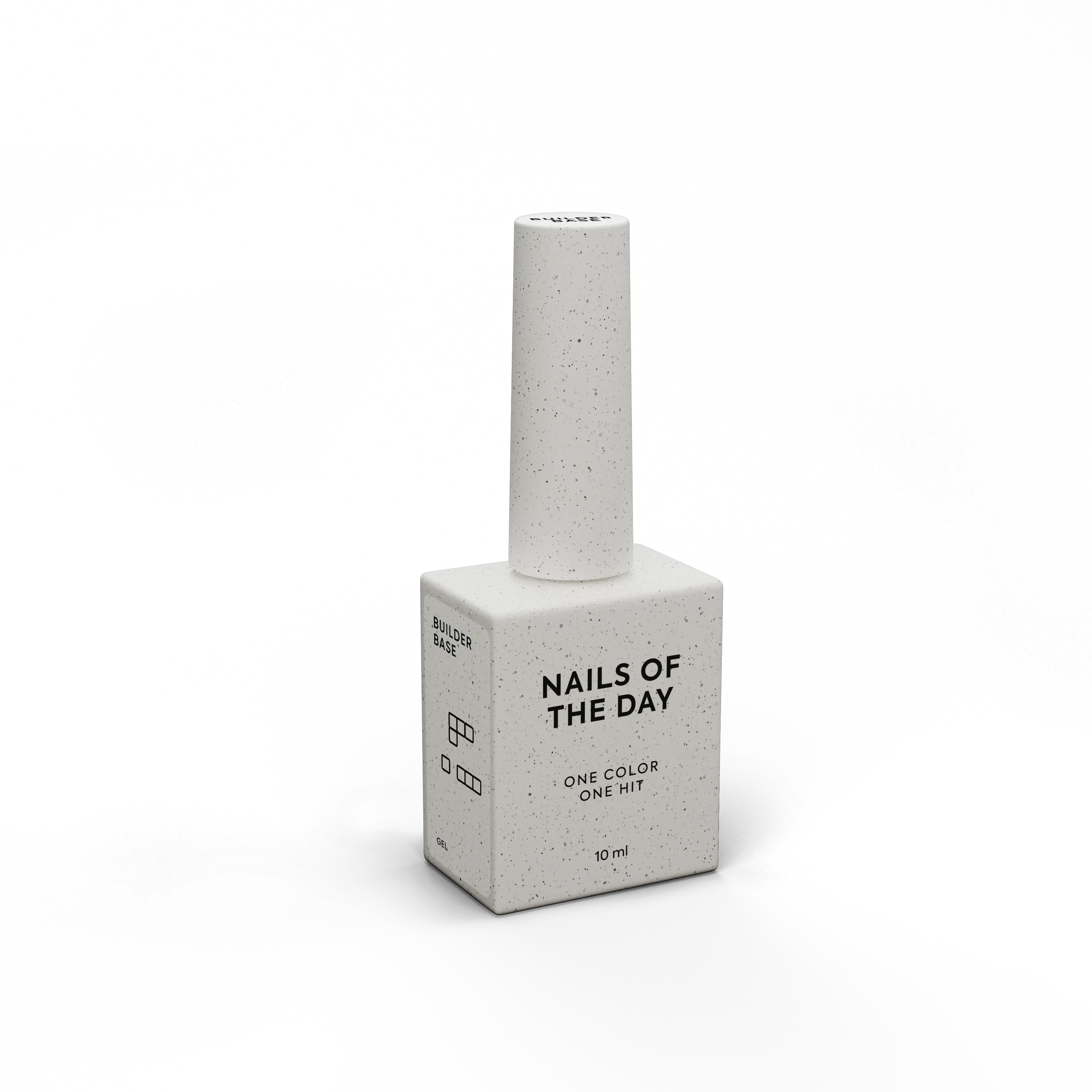 NAILSOFTHEDAY Builder base — transparentna baza, 10 ml