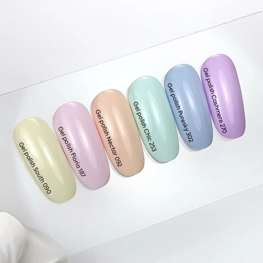 NAILSOFTHEDAY Gel polish Nectar 092 — pastelno breskvasti gel lak, 10 ml